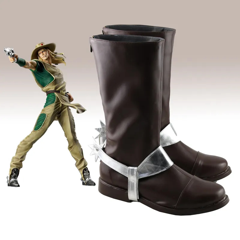 Horseshoe Game Set - A;3\v,7'd/アニメゲームコスプレシューズ ジョジョの奇妙な冒険 ホルホースブーツ ハロウィンコスチュームアクセサリー小道具 Madc;4'b,7'm\1/