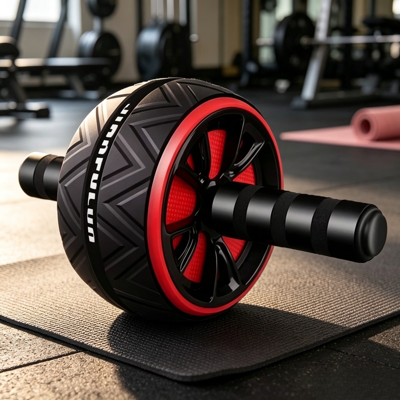 Sports Equipment Names - 滑り止めアブローラーホイール、耐久性のあるコアアブドミナルワークアウトフィットネス機器、男性女性用ホームジム用