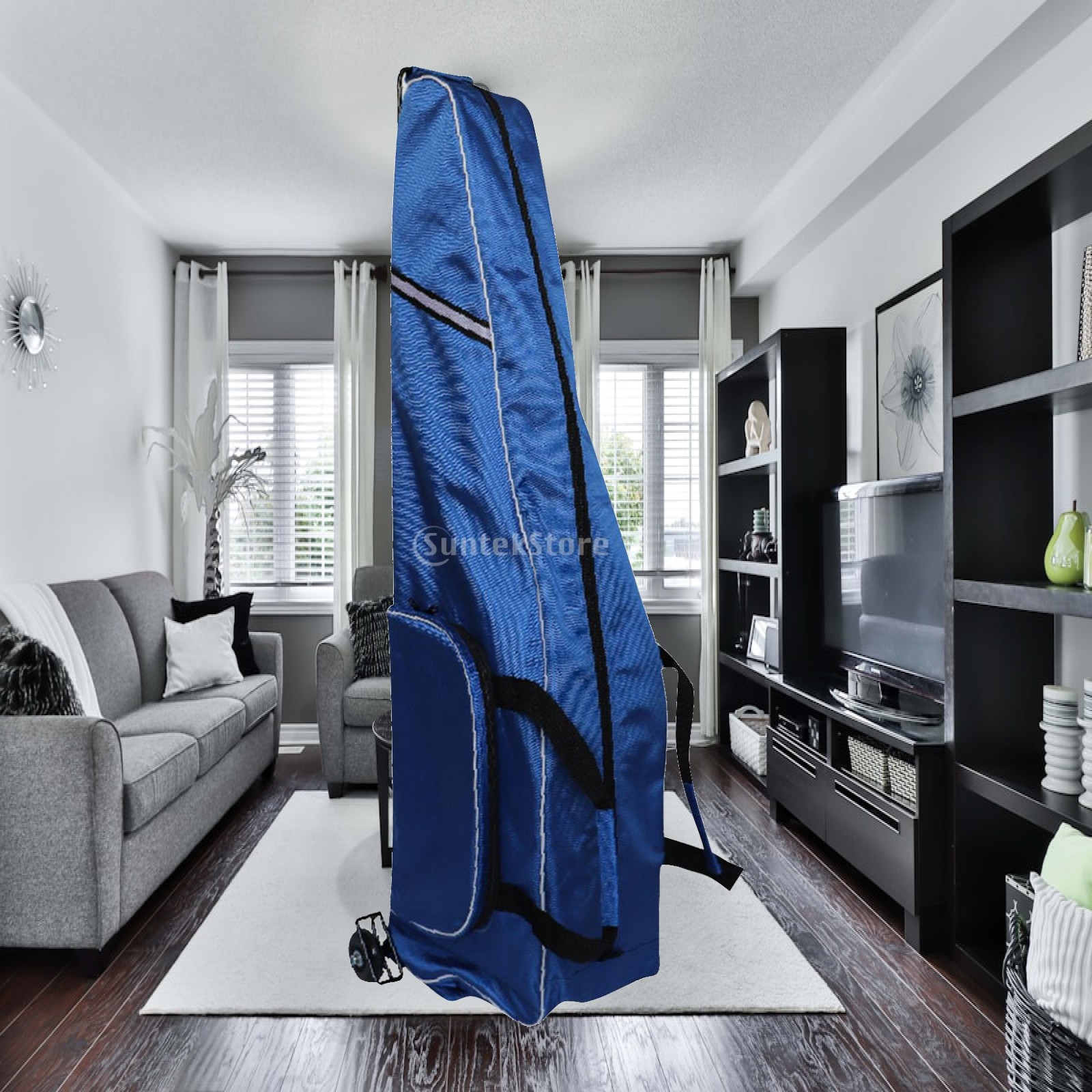 Sports Equipment Trolley - スポーツフェンシングバックパックホイールバッグ実用的な大容量フェンシング用品収納用キャリングケース