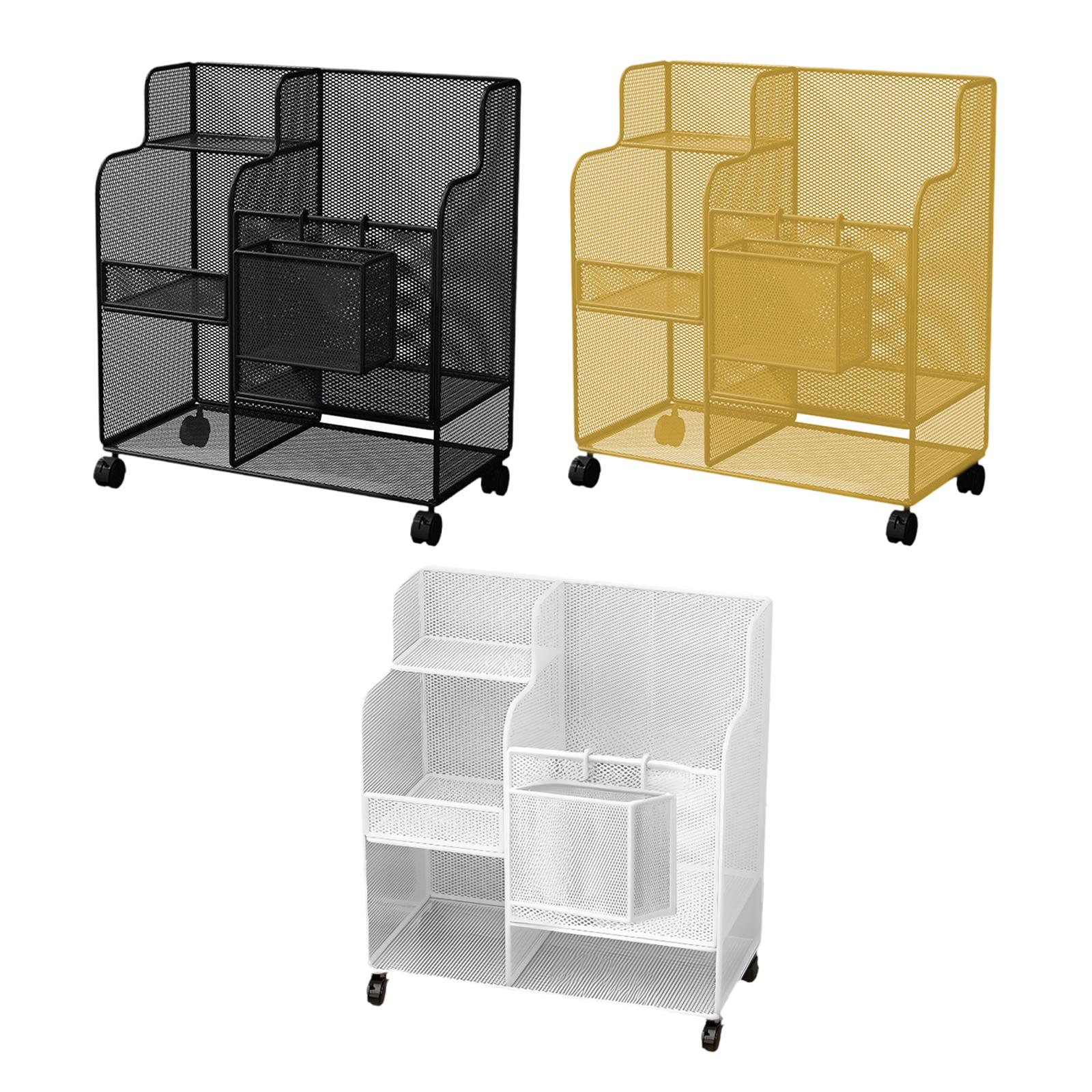 Sports Equipment Trolley - フィットネス機器オーガナイザー ホイール付き 多用途 大容量 垂直ローリング ヨガマット