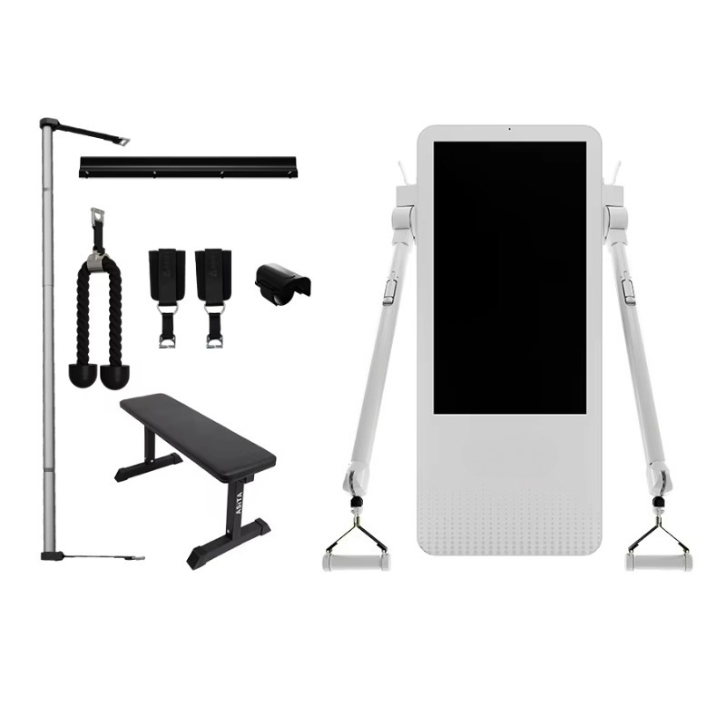 Sports Equipment Names - 多機能ホームフィットネス機器：Tonal壁掛け型スマートトラッキングジム – ダイナミック抵抗による筋力トレーニング