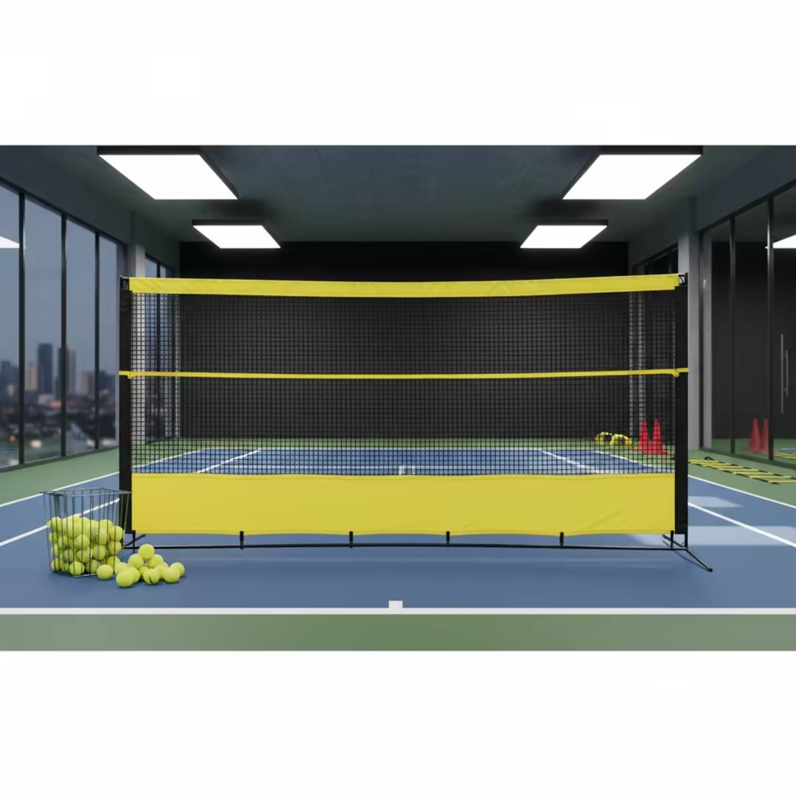 テニスリバウンドネット（バッグ付き）ソロテニス練習ネット練習 - Sports Equipment For Training のレビューと価格