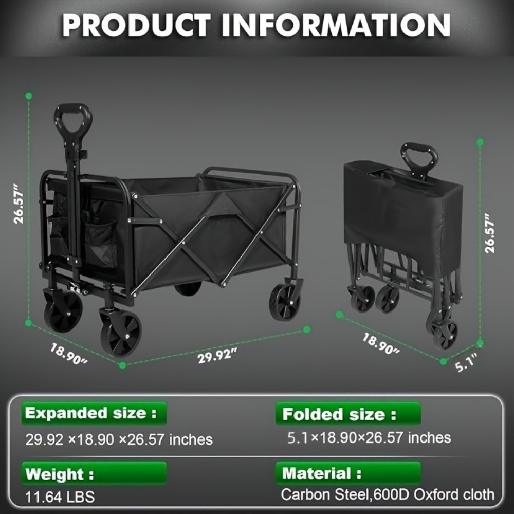 頑丈な折りたたみ式トロリー、あらゆる地形に対応するペットカー - Sports Equipment Trolley のレビューと価格