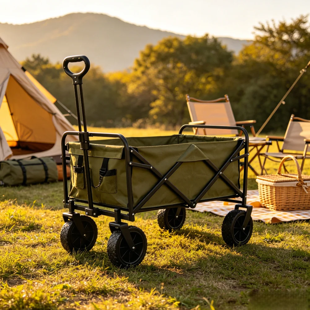 交換用折りたたみ式ワゴンカートホイール、ガーデンカート、キャ - Sports Equipment Trolley のレビューと価格