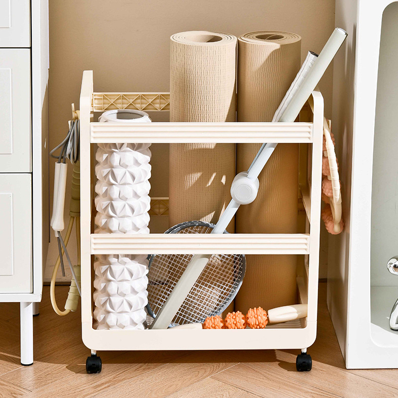 多機能トロリー収納ラック、ヨガマットホルダー、スポーツ用品、 - Sports Equipment Trolley のレビューと価格
