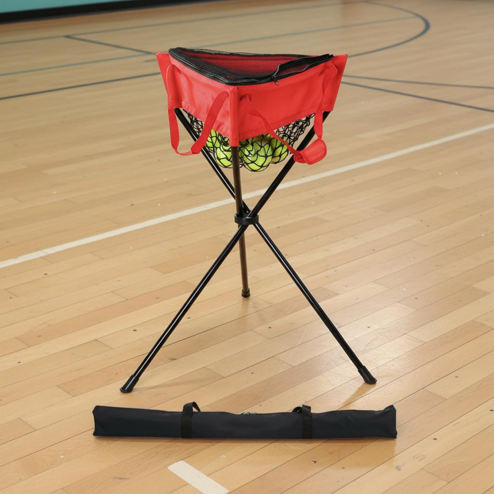 ジッパー付きボールホルダー ジッパー開閉式三脚ボールホルダー - Sports Equipment For Training のレビューと価格