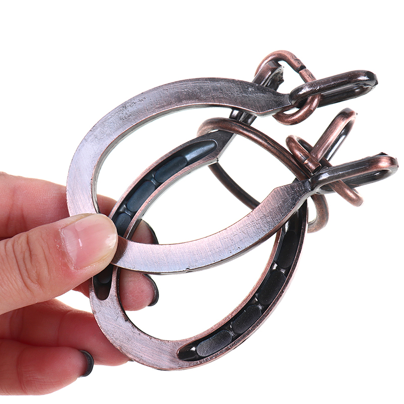 大人と10代の女の子のための鋳造金属パズル,馬のおもちゃ,亜 - Horseshoe Game Set のレビューと価格