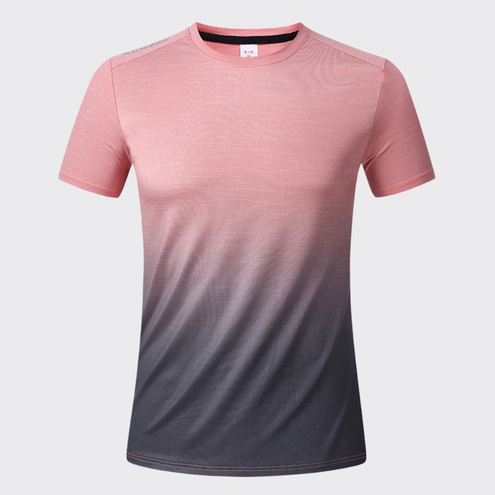 メンズフィットネスランニング Tシャツジムスポーツグラデーシ - Sports Equipment Logos のレビューと価格