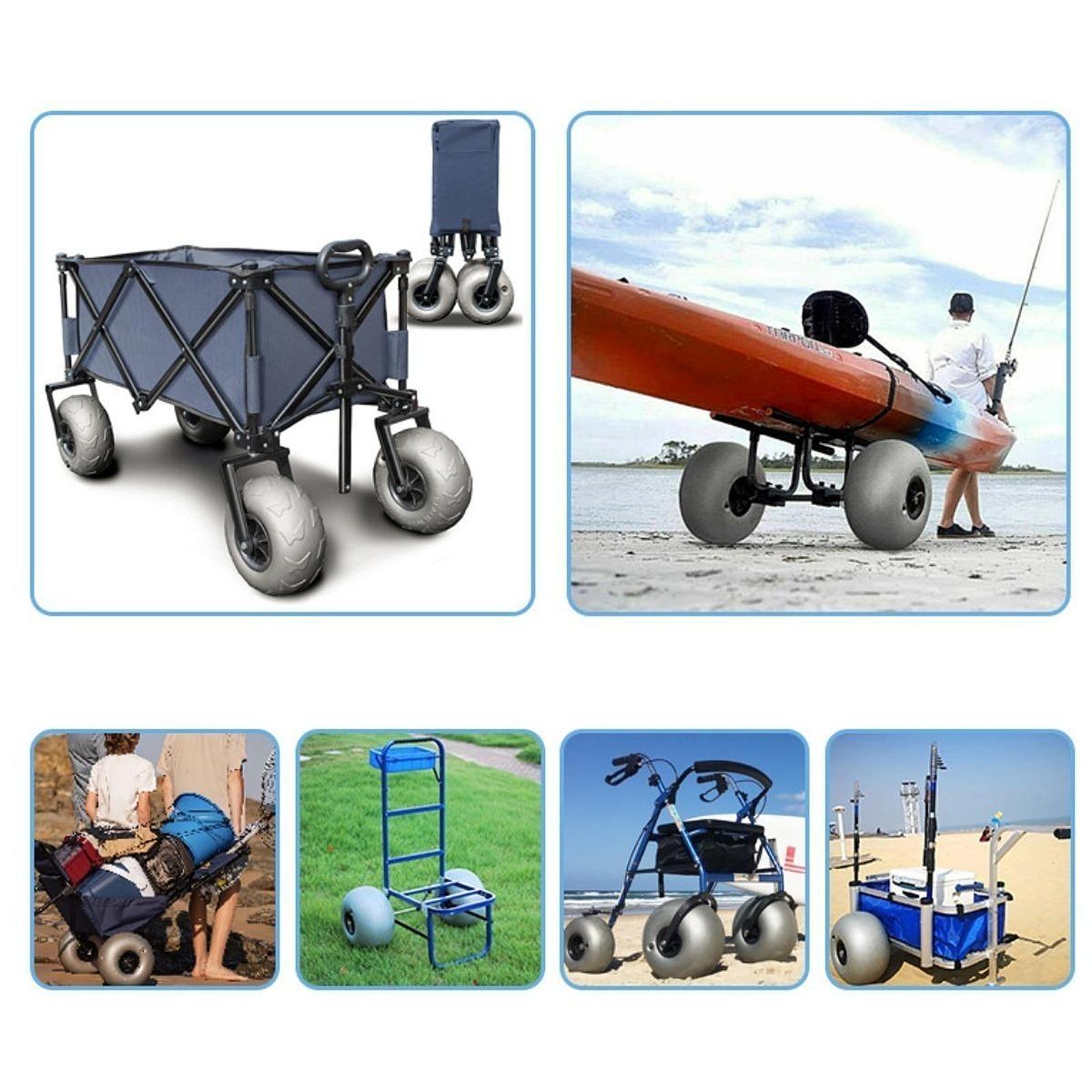 ビーチカートサンドホイール16インチビーチバルーンタイヤPV - Sports Equipment Trolley のレビューと価格