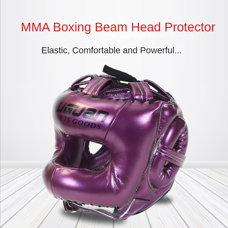 PU ボクシングヘッド保護大人のフィットネス機器クロスビーム - Sports Equipment Names のレビューと価格