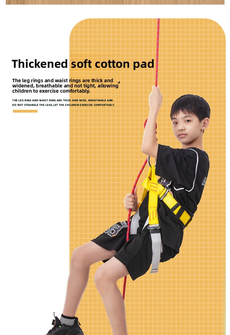 子供屋外ハーネススポーツロッククライミング半身安全保護装置ウ - Sports Equipment Stores のレビューと価格